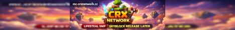 CoreX Network Minecraft server banner
