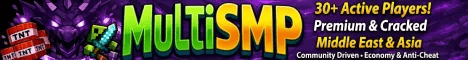 MultiSMP Minecraft server banner