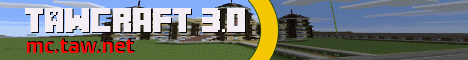 TAWCraft Minecraft server banner