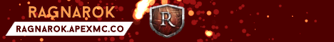 Ragnarok Minecraft server banner