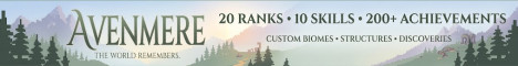 Avenmere Minecraft server banner