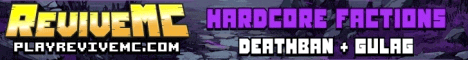 ReviveMC Minecraft server banner