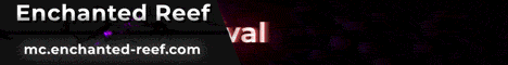 Enchanted Reef Minecraft server banner