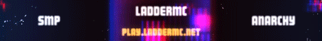 LadderMC Network Minecraft server banner