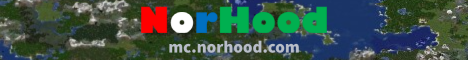 NorHood Creative Minecraft server banner