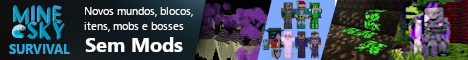 Banner MineSky - Survival