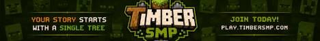 TimberSMP Minecraft server banner
