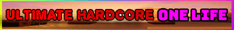 Ultimate Hardcore Minecraft-Server-Banner