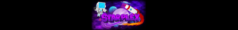 StarPlex Minecraft server banner