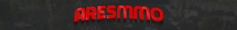 AresMMO Minecraft server banner