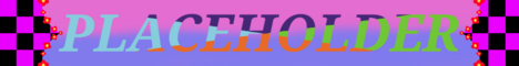 placeholder Minecraft server banner
