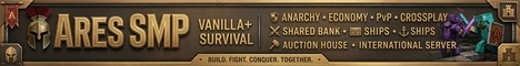 AresSMP Minecraft server banner