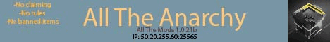 All The Anarchy Minecraft server banner