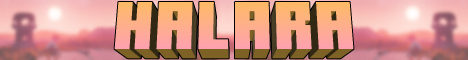 Halara Minecraft server banner