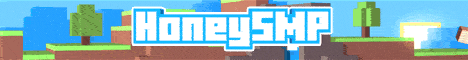 HoneySMP Minecraft server banner