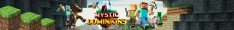 Banner Mystic Dominions MC