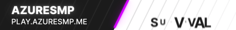 AzureSMP Minecraft server banner