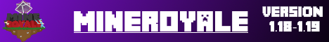 Mine Royale Minecraft server banner