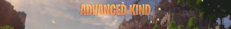 Advanced-Kind Minecraft server banner