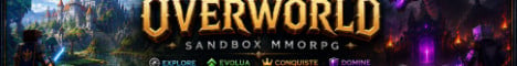 Overworld MMORPG Minecraft-Server-Banner