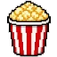Popcorn smp Minecraft server icon