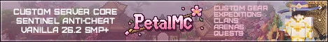 Banner PetalMC SMP+