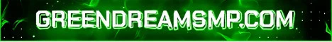 Green Dream Smp Minecraft server banner
