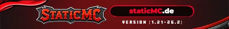 StaticMC Minecraft server banner