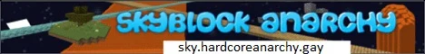 Banner Skyblock Anarchy