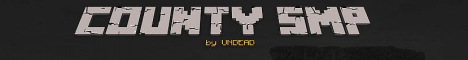 The County SMP Minecraft server banner