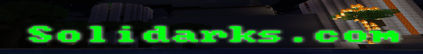 Solidarks Minecraft server banner