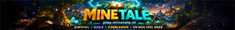 MineTale Minecraft server banner