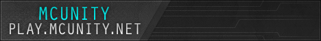 MCUnity Minecraft server banner