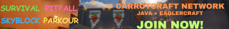 Banner Carrotcraft