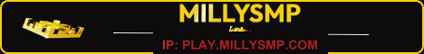 MillySMP Minecraft server banner