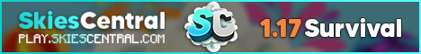 SkiesCentral Minecraft server banner