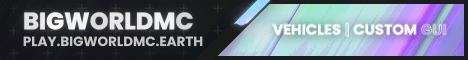 BigWorldMC Minecraft server banner