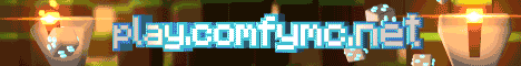 ComfyMC Minecraft server banner