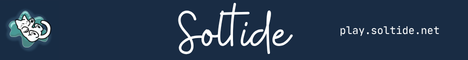 Soltide Minecraft server banner