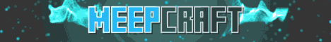 MeepCraft Minecraft server banner
