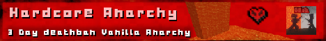 Hardcore Anarchy Minecraft-Server-Banner