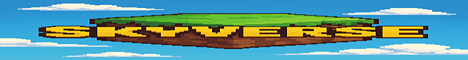 SkyVerse Minecraft server banner